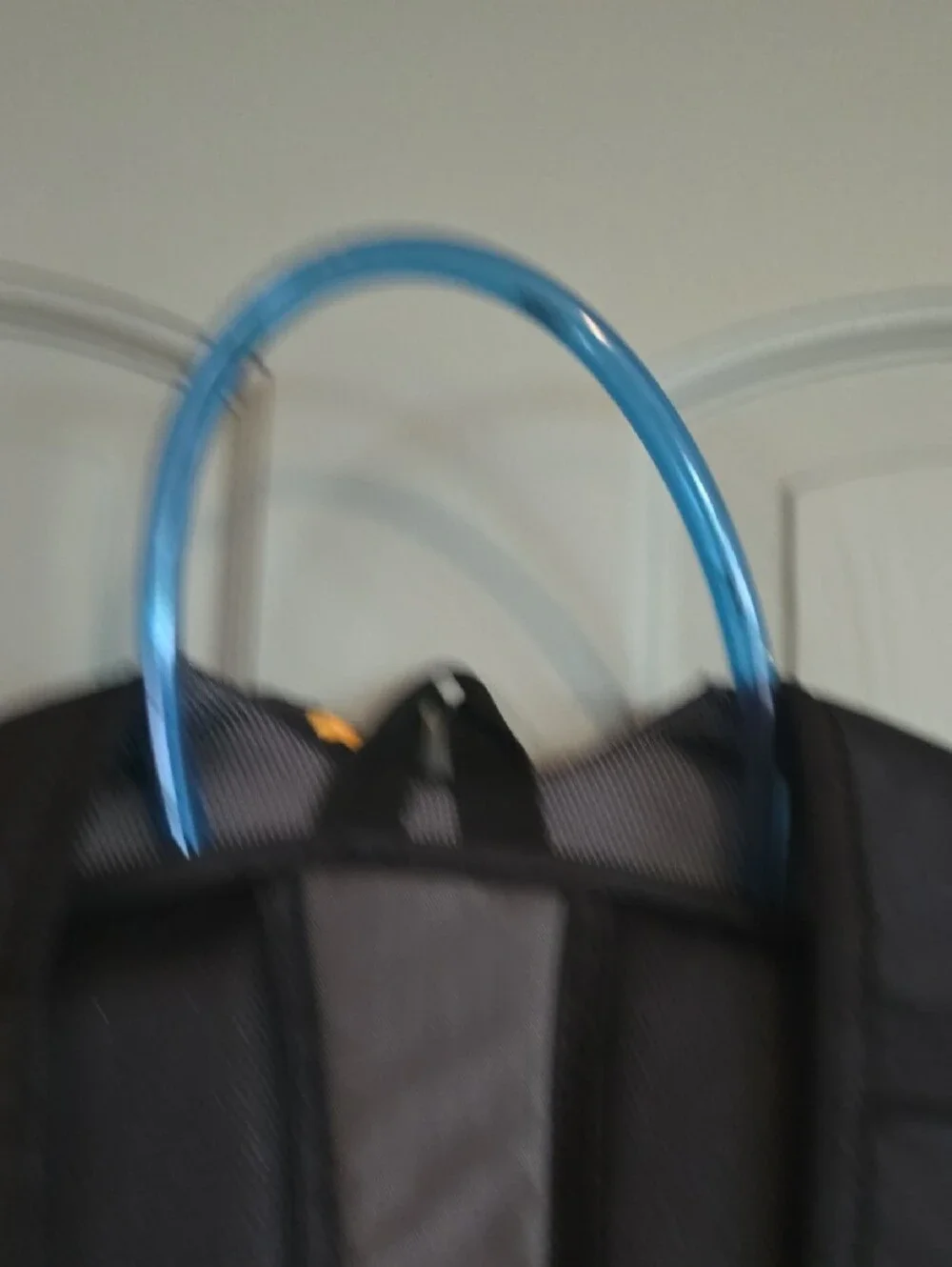 CamelBak Black and Gray Hydration Backpack with Yellow Accents
